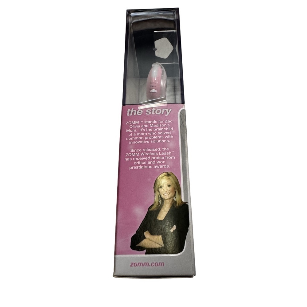 Zomm Wireless Leash Alarming Smart Bluetooth Safety Device Pink New in Box NWOT - Picture 6 of 6